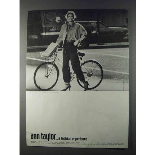 1980 Ann Taylor Fashion Ad - Fashion Experience
