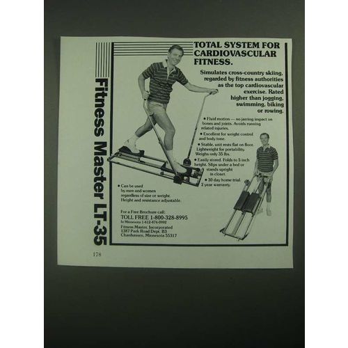 1987 Fitness Master LT-35 Ad - Total System for Cardiovascular Fitness