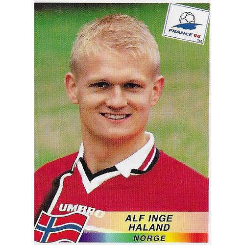 Panini's FIFA World Cup France 1998 Stickers: No.70 - Håland