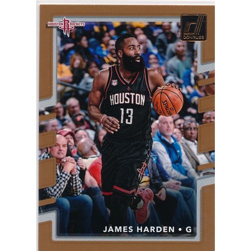 2017-18 Donruss 51 James Harden Houston Rockets