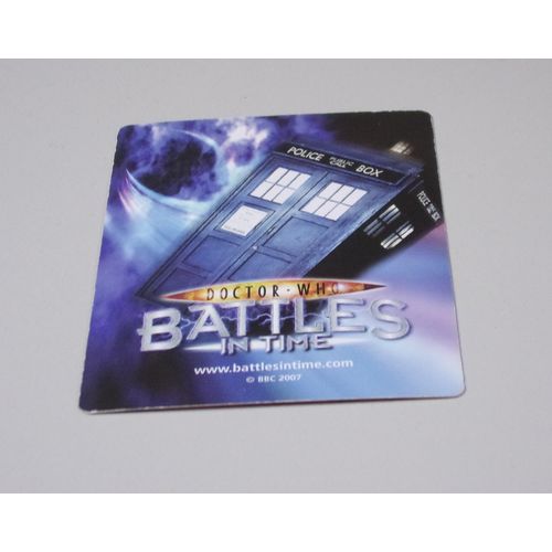 DOCTOR WHO<>BATTLES IN TIME TRADING CARD<>ESCAPE POD<>CARD # 467
