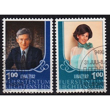 LIECHTENSTEIN [1982] MiNr 0797-98 ( O/used )
