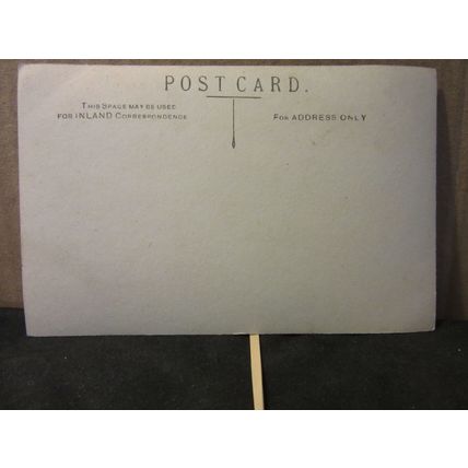 unnamed CHURCH. unused antique postcard RP