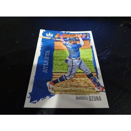 2021 Panini Diamond Kings Card # 071 Marcell Ozuna NM (7) Atlanta Braves