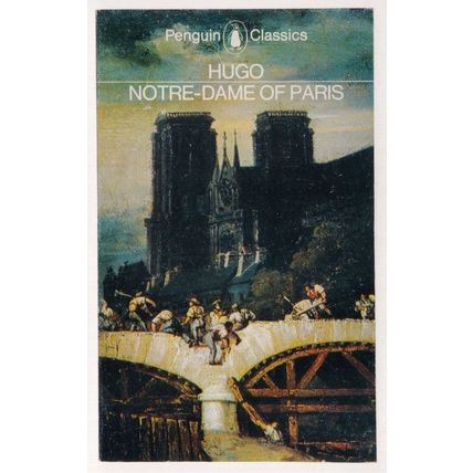 Hugo Notre Dame Of Paris 1978 Book Postcard
