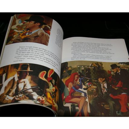 Who Framed Roger Rabbit Used Movie Storybook Softcover Golden Book