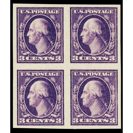 484, Mint NH 3¢ Superb Block of Four Stamps * Stuart Katz