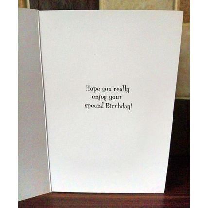 80th birthday card - Congratulations 80 - Have a great day