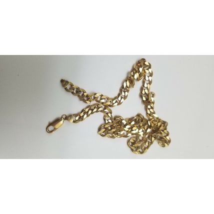 High End Jewelry! Unique! Unisex 18k Solid Gold Italian Necklace 20", 55gr