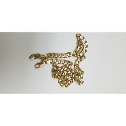 High End Jewelry! Unique! Unisex 18k Solid Gold Italian Necklace 20", 55gr