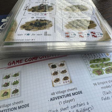 Portal Games Imperial Settlers: Roll and Write Laminated Essen Rare Expansions