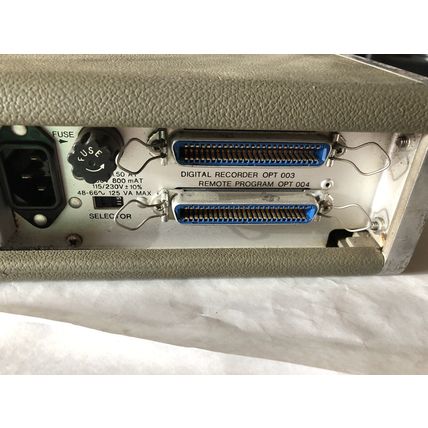 HEWLETT-PACKARD 5327A TIMER COUNTER, 115/230VAC,CH
