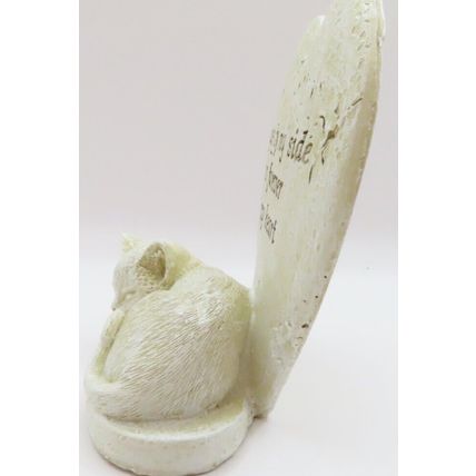 Memorial Cat Ornament with Sentimental Verse 10.5 CM Feline Gift Home Decor
