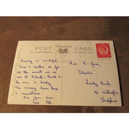 1950s Postcard - Longships Lighthouse, Lands End Cornwall - Artist A364