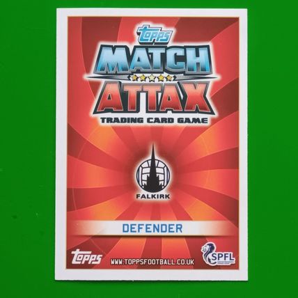 2016-17 Topps Match Attax SPFL Man Of The Match Luke Leahy #255 Scottish Premier