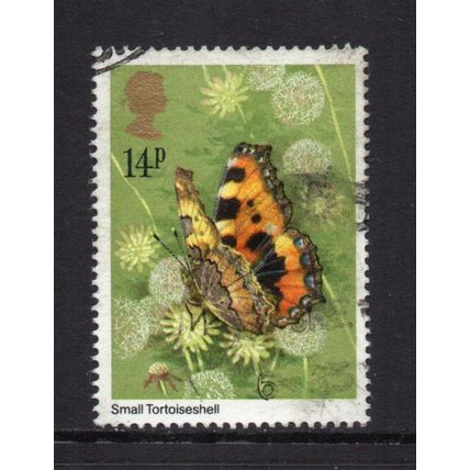 Elizabeth II - 1981 - 14p Butterflies (sg1151) Used
