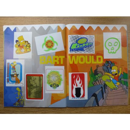 Panini The Simpsons Springfield Sticker Collection - Complete Sticker Album
