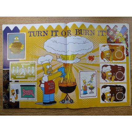 Panini The Simpsons Springfield Sticker Collection - Complete Sticker Album