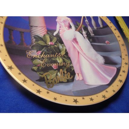 Limited Edition "ENCHANTED EVENING BARBIE" Collector Plate!! $18.00 Shipped!!