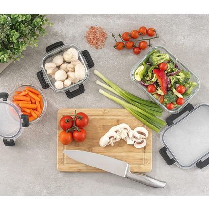 Joyjolt Joyful 24Pc(12 Airtight, Freezer Safe Food Storage Containers and 12 Lid