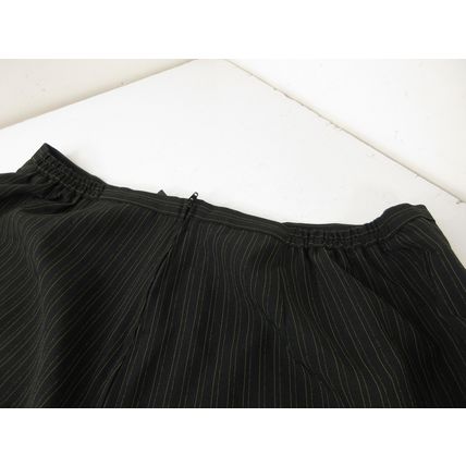 Perceptions New York 3-Piece Pants Vest Suit Green Black Striped Business Sz 18