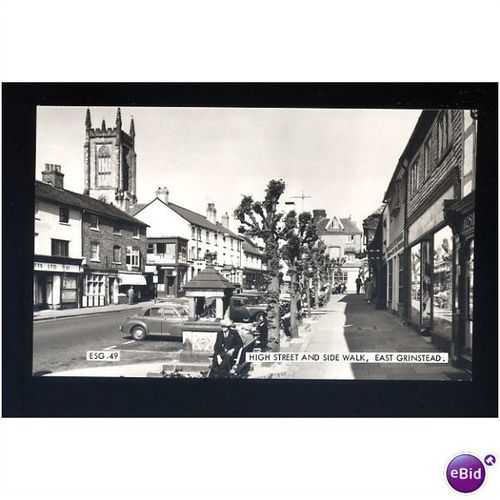 Sussex EAST GRINSTEAD High Street Postcard by Frith (ESG.49)