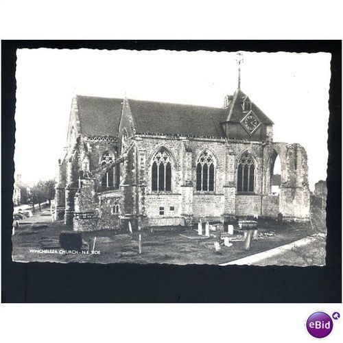 Sussex WINCHELSEA Church Postcard (N.E. Side)