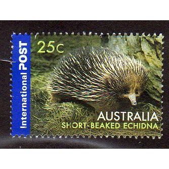 AUS 2006 25c 'SHORT BEAKED ECHIDNA' FINE USED (EBID44-041)