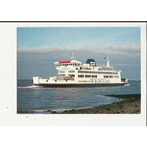 Wightlink MV ST FAITH Postcard by Nigh (CKIW 2182)