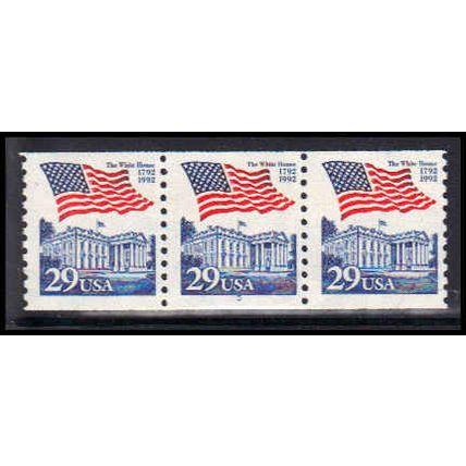 2609 29c U.S. Flag Over White House Fine MNH PNC 5/3 PA3224