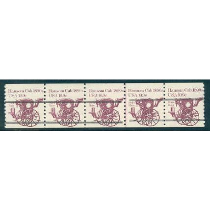 1904av 10.9c Hansom Cab Just Clears MNH Dry Gum PNC 3/5 Line Gap Split # A02435