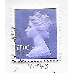 GB MACHIN SGY1743 Y1743 £1 VALUE FINE USED