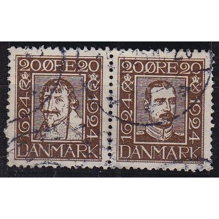 DÄNEMARK DANMARK [1924] MiNr 0136+33 ( O/used )