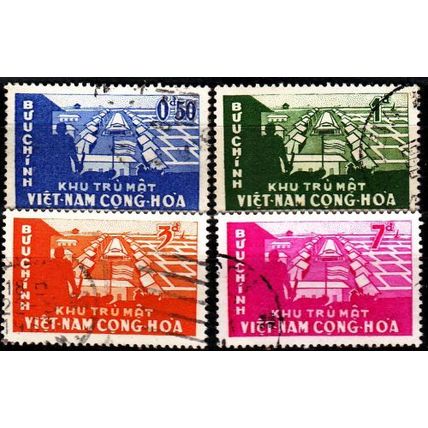 VIETNAM SÜD SOUTH [1960] MiNr 0212-15 ( O/used )