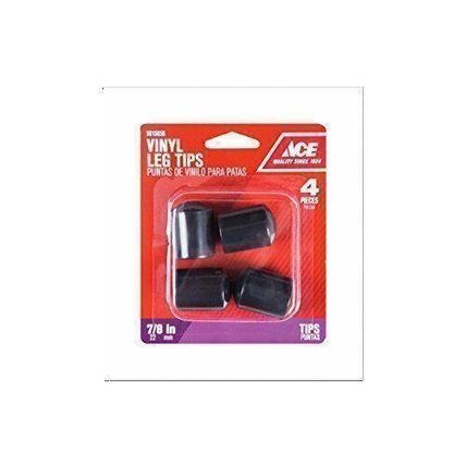 TIP LEG VYNL BLK 7/8"CD4 [Misc.]