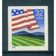 2919 32c U.S. Flag Over Porch Fine MNH BPS V4990