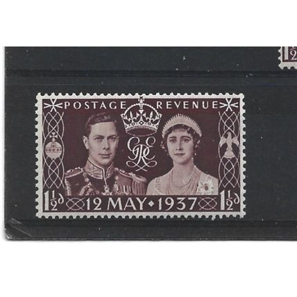 GB.1937 Coronation stamp.Mounted Mint.Jul25b
