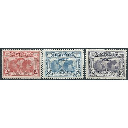 Australia 1931 Manley Set SG121-123 Mounted Mint ....