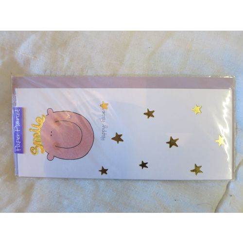 Happy Birthday Card Smile Happy Face Portrait PG64