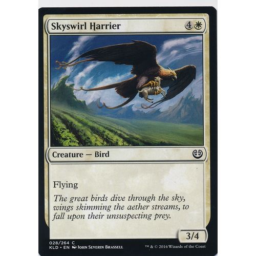 Magic the Gathering MTG Kaladesh 28/264 Skyswirl Harrier