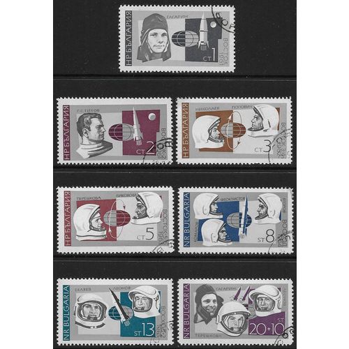 Mi 1647/53: Russian Space Exploration.