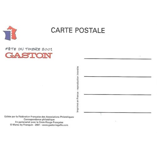 Fête du Timbre: Gaston, Dieppe Special Postmark