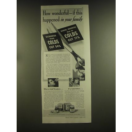 1939 Vicks Va-tro-nol and VapoRub Ad - How wonderful