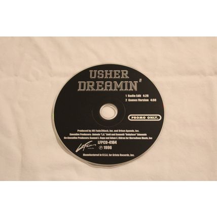Usher 5" Promo CD Single-DREAMIN'x2