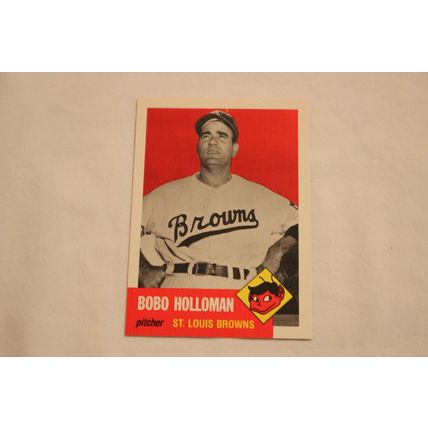 Alva Bobo Holloman 1991 Topps 1953 Archives NO. 306