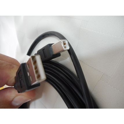 USB Cable High Speed A Male to B Male 10 ft. 3.04m GoldX Products