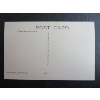 Hand Hotel, Llangollen, Denbighshire, Wales Postcard #2