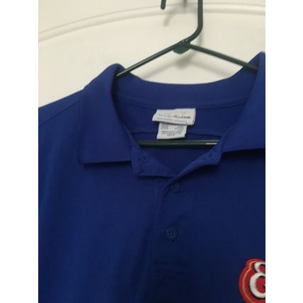 1 Pc Wearguard Men's Adult Blue Short Sleeve Polo Shirt Edwards Size 1X
