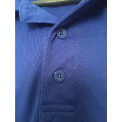 1 Pc Wearguard Men's Adult Blue Short Sleeve Polo Shirt Edwards Size 1X