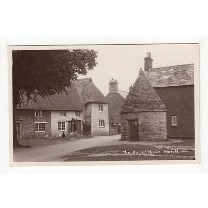 The Round House Harrold Postcard RP Bedfordshire